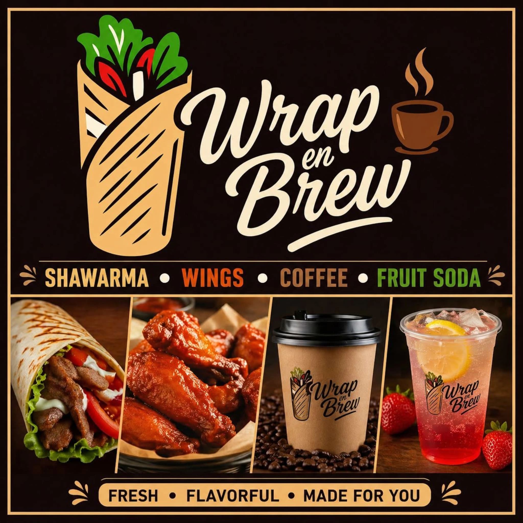 brand food drinks banner